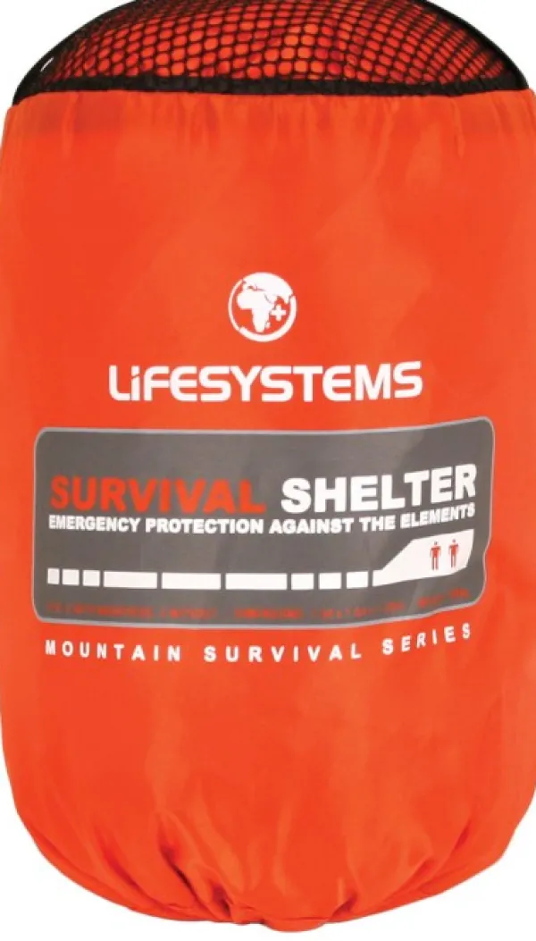 Lifesystems Survival Shelter 2 henkilöä| Ensiapu Ja Turvallisuus