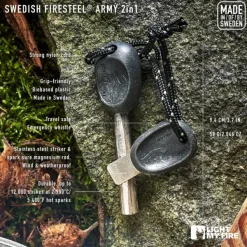 Light My Fire FireSteel BIO Army Cocoshell| Preppaus Ja Varustautuminen