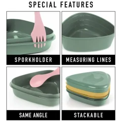 Light My Fire Astiat Ja Ruokailuvälineet^LunchKit BIO Musty Yellow