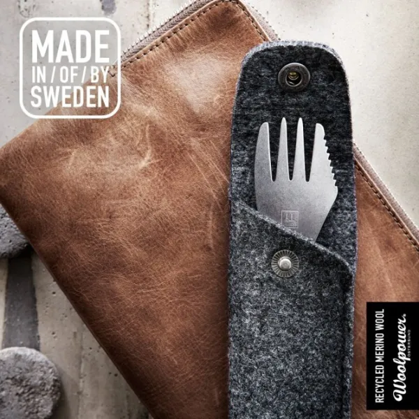 Light My Fire Astiat Ja Ruokailuvälineet^merinovillainen kotelo