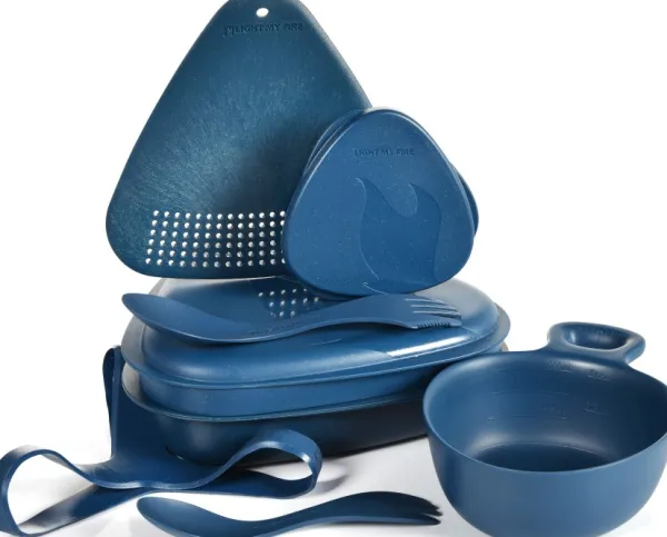 Light My Fire Astiat Ja Ruokailuvälineet^OutDoor MealKit BIO astiasarja, Hazy Blue