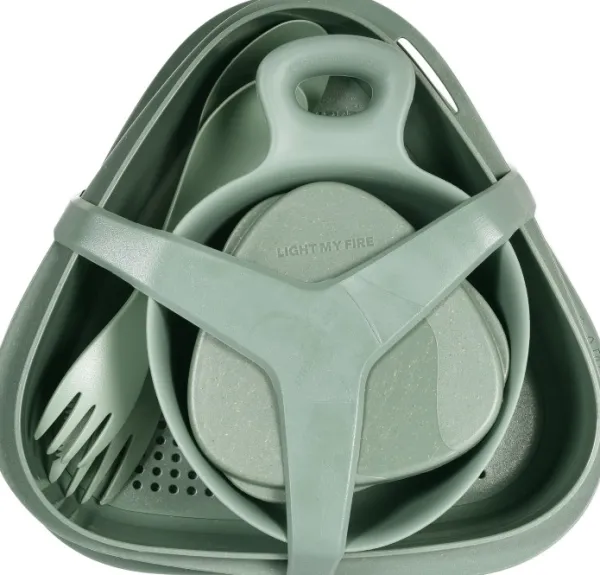 Light My Fire Astiat Ja Ruokailuvälineet^OutDoor MealKit BIO astiasarja, Hazy Blue