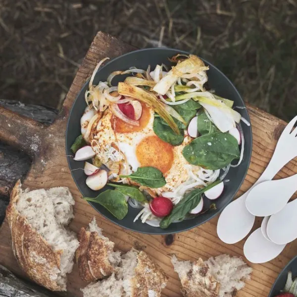 Light My Fire RamenPlate retkilautanen, harmaavihreä| Astiat Ja Ruokailuvälineet