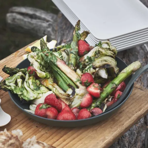 Light My Fire RamenPlate retkilautanen, harmaavihreä| Astiat Ja Ruokailuvälineet