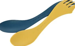 Light My Fire Astiat Ja Ruokailuvälineet^Spork Medium BIO 2-pack Musty Yellow / Hazy Blue