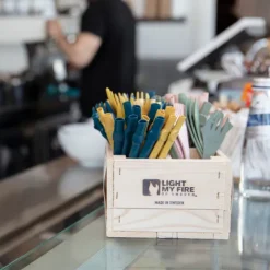 Light My Fire Spork´n Straw BIO Dusty Pink| Astiat Ja Ruokailuvälineet