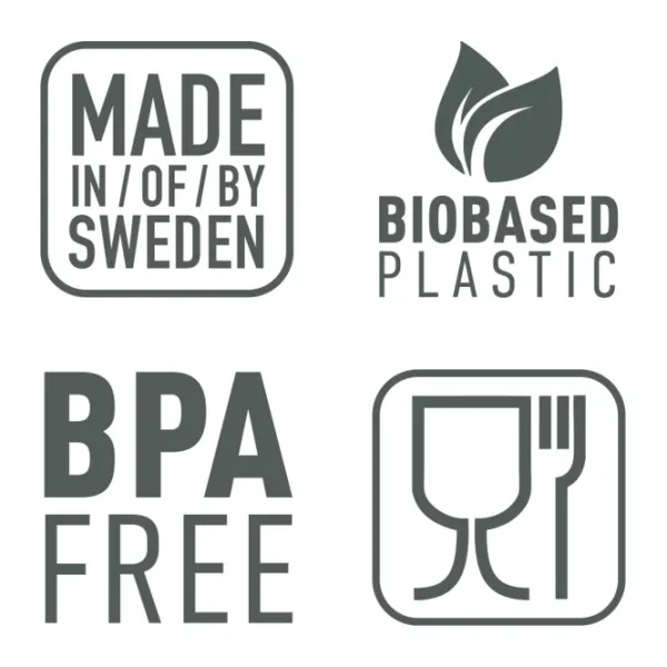 Light My Fire Spork´n Straw BIO Dusty Pink| Astiat Ja Ruokailuvälineet