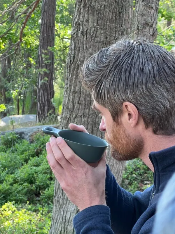 Light My Fire Swedish Kåsa 300 ml kuppi, Sage Green| Astiat Ja Ruokailuvälineet