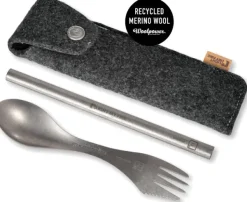 Light My Fire Titanium spork ja kestopilli| Astiat Ja Ruokailuvälineet