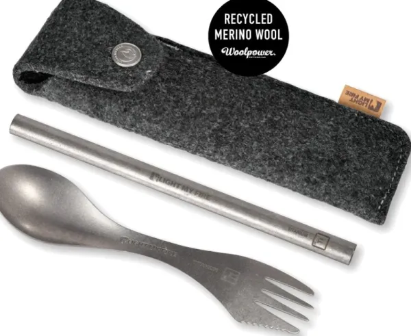 Light My Fire Titanium spork ja kestopilli| Astiat Ja Ruokailuvälineet