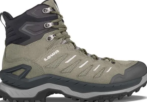 Lowa Vaellus- Ja Trekkingkengät^Innovo Mid Seaweed/Grey