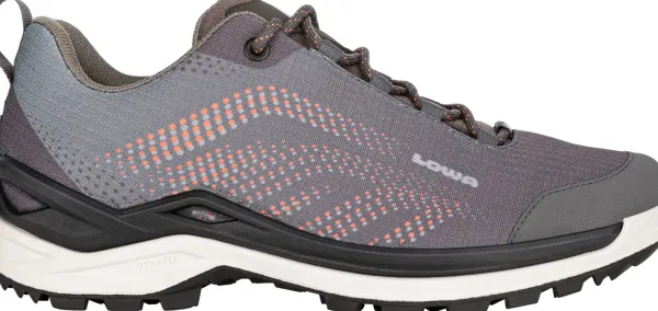 Lowa Ulkoilukengät^Zirrox GTX Lo naisten ulkoilukenkä, Steel Blue/Mandarin