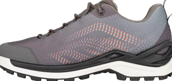 Lowa Ulkoilukengät^Zirrox GTX Lo naisten ulkoilukenkä, Steel Blue/Mandarin