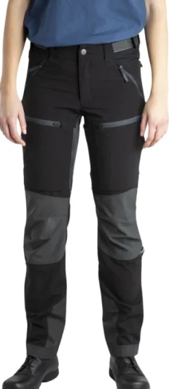 Lundhags Retkeilyhousut^Askro Pro Pant naisten housut, Black/Charcoal
