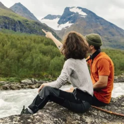 Lundhags Retkeilyhousut^Askro Pro Pant naisten housut, Black/Charcoal