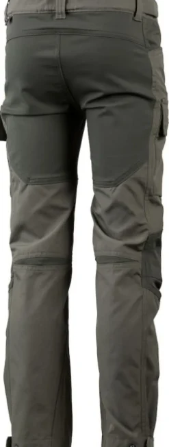 Lundhags Retkeilyhousut^Authentic II Junior Pant Forest Green/Dk Forest Green