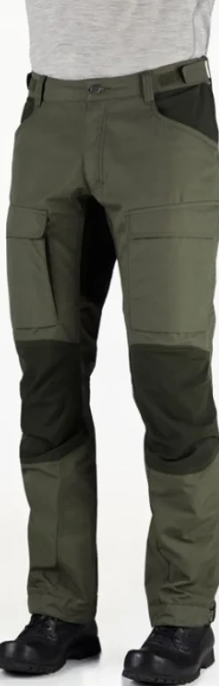 Lundhags Retkeilyhousut^Authentic II -ulkoiluhousut tummanvihreä