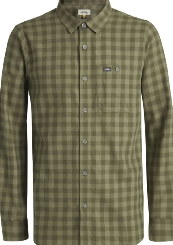 Lundhags Flanelli- Ja Kauluspaidat^Ekren LS Shirt kauluspaita, Clover