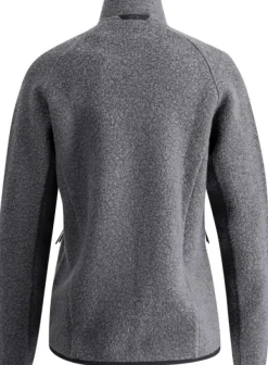 Lundhags Flok Wool Pile naisten takki, Granite| Hupparit, Fleecet Ja Välipaidat