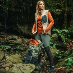 Lundhags Liivit^Flok Wool Pile Vest naisten fleeceliivi, beige