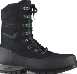 Lundhags Vaellus- Ja Trekkingkengät^Jaure II Light High Wide korkeavartiset vaelluskengät, musta/murrettu vihreä