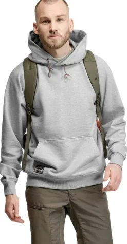 Lundhags Järpen Hoodie huppari, Light Grey Melange| Hupparit, Fleecet Ja Välipaidat