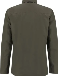 Lundhags Knak Insulated Shirt vuorattu paitatakki, maastonvihreä| Flanelli- Ja Kauluspaidat