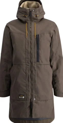 Lundhags Talvitakit^Knak Pile Parka parkatakki, Tea Green