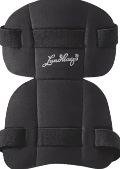 Lundhags Knee Pads Black Unisex polvisuoja, musta| Ensiapu Ja Turvallisuus
