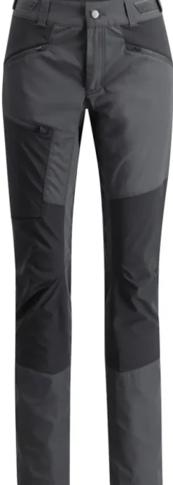 Lundhags Makke Lt Pant naisten housut, Granite/Charcoal| Retkeilyhousut