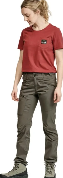 Lundhags Makke Lt Pant naisten housut, Forest Green| Retkeilyhousut