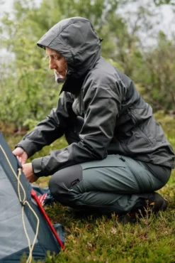 Lundhags Retkeilyhousut^Makke -naisten ulkoiluhousut, kulta