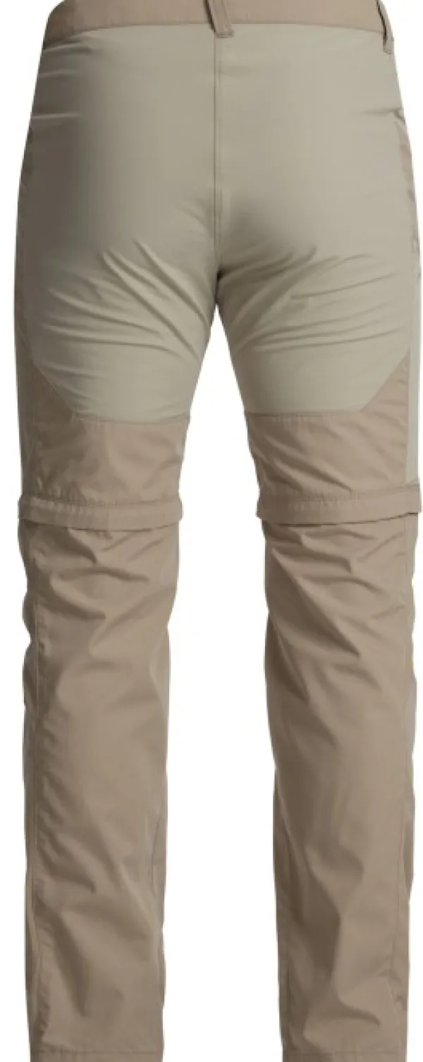 Lundhags Tived Zip-off Pant katkolahjehousut, vaaleanruskea| Shortsit