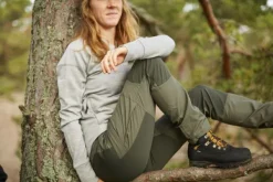 Lundhags Vanner -naisten ulkoiluhousut, vihreä| Retkeilyhousut