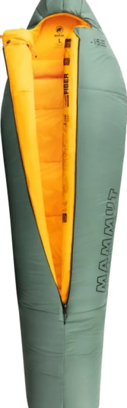 Mammut Makuupussit/Syys- Ja Talvimakuupussit^Comfort synteettinen makuupussi -15°C, vihreä