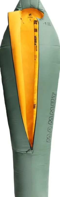 Mammut Comfort synteettinen makuupussi -1°C, vihreä| Makuupussit/Kevät- Ja Kesämakuupussit