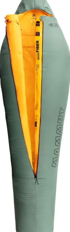 Mammut Makuupussit/Kolmen Vuodenajan Makuupussit^Comfort synteettinen makuupussi -5°C, vihreä