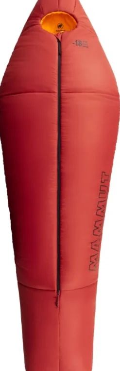 Mammut Comfort synteettinen naisten makuupussi -18 °C, punainen| Makuupussit/Syys- Ja Talvimakuupussit