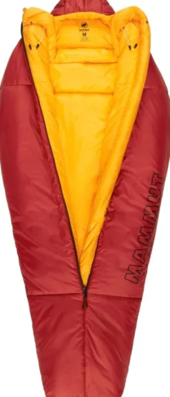 Mammut Comfort synteettinen naisten makuupussi -18 °C, punainen| Makuupussit/Syys- Ja Talvimakuupussit