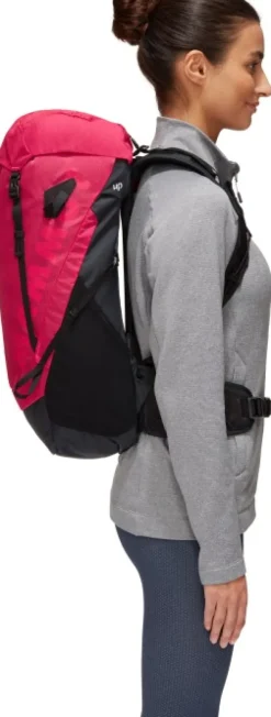 Mammut Ducan 24 Women naisten retkeilyreppu, punainen/musta| Reput Ja Rinkat