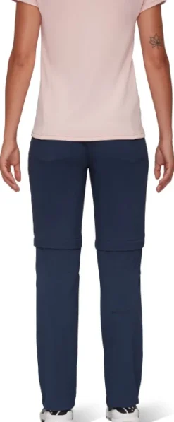 Mammut Outlet - Housut Ja Shortsit^Runbold Zip Off Pants naisten katkolahjehousut, tummansininen