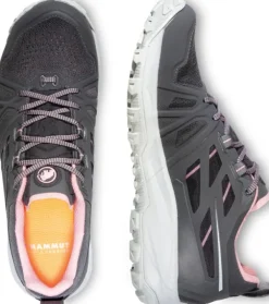 Mammut Ulkoilukengät^Saentis Low GTX Women naisten ulkoilukenkä, harmaa/roosa