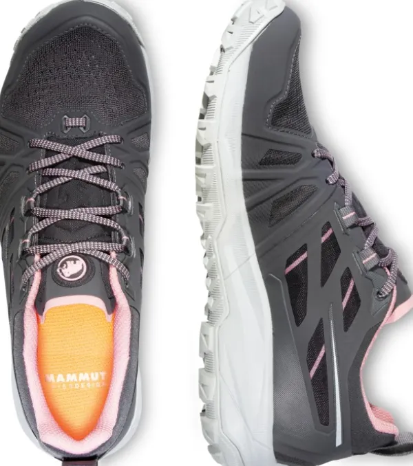 Mammut Ulkoilukengät^Saentis Low GTX Women naisten ulkoilukenkä, harmaa/roosa
