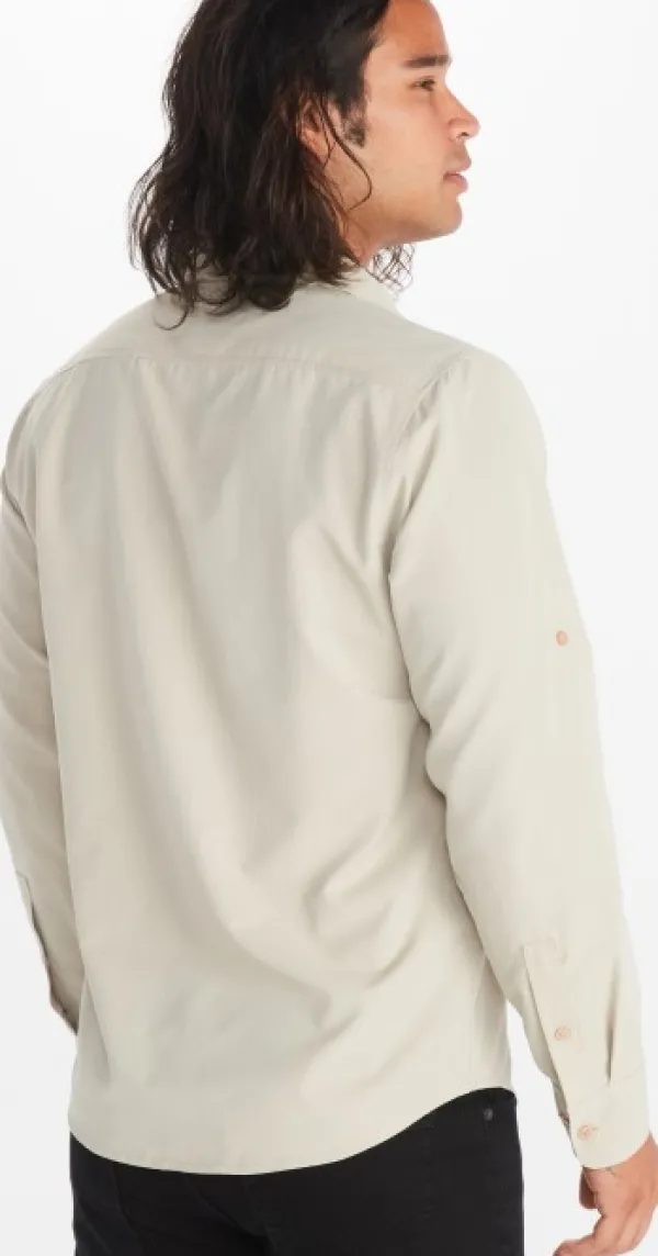 Marmot Flanelli- Ja Kauluspaidat^Aerobora LS paita, valkobeige