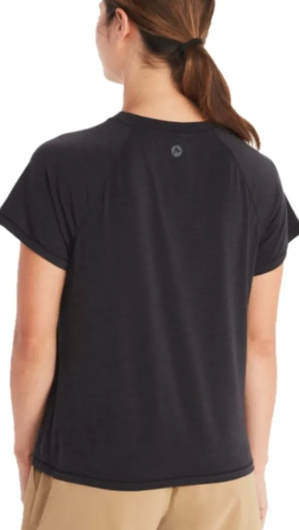 Marmot T-paidat Ja Pikeepaidat^Mariposa SS naisten t-paita, musta