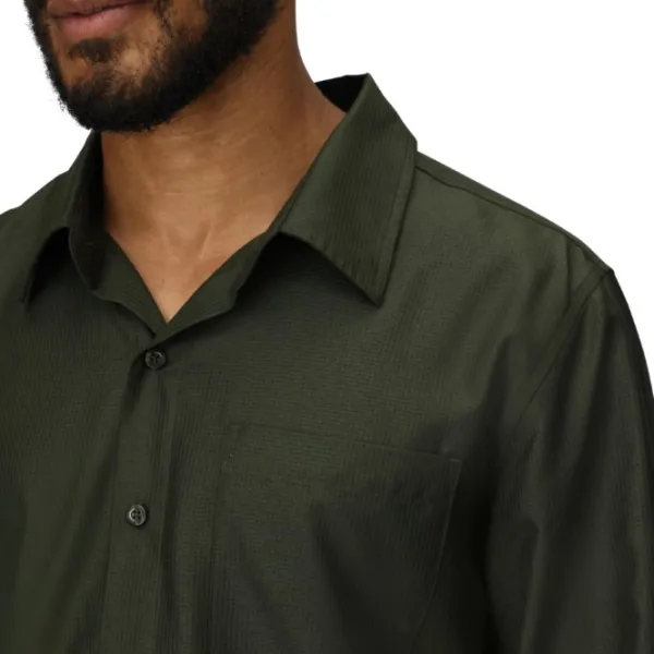 Marmot Flanelli- Ja Kauluspaidat^Men's AirExchange LS Rosin Green