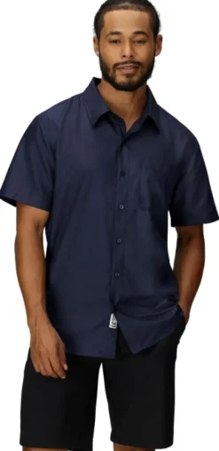 Marmot Flanelli- Ja Kauluspaidat^Men's AirExchange SS Arctic Navy