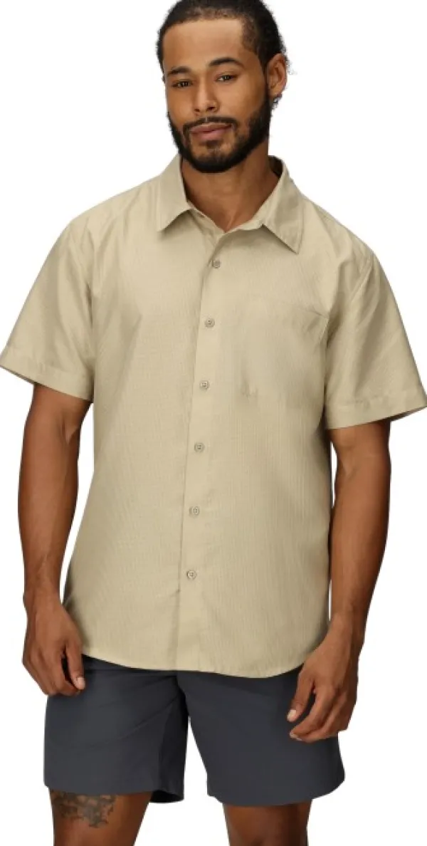 Marmot Flanelli- Ja Kauluspaidat^Men's AirExchange SS Chinchilla