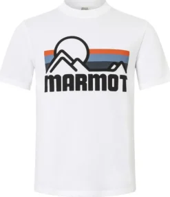 Marmot T-paidat Ja Pikeepaidat^Men's Coastal Tee SS White