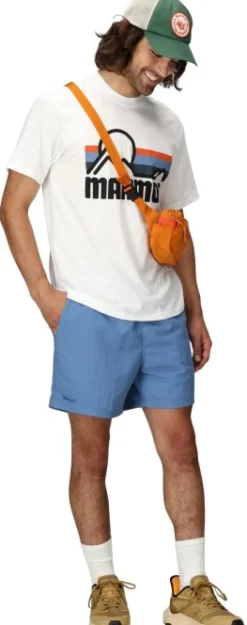 Marmot T-paidat Ja Pikeepaidat^Men's Coastal Tee SS White